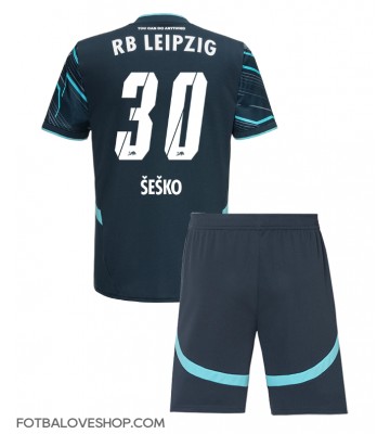 RB Leipzig Benjamin Sesko #30 Dětské Alternativní Dres 2024-25 Krátký Rukáv (+ trenýrky)